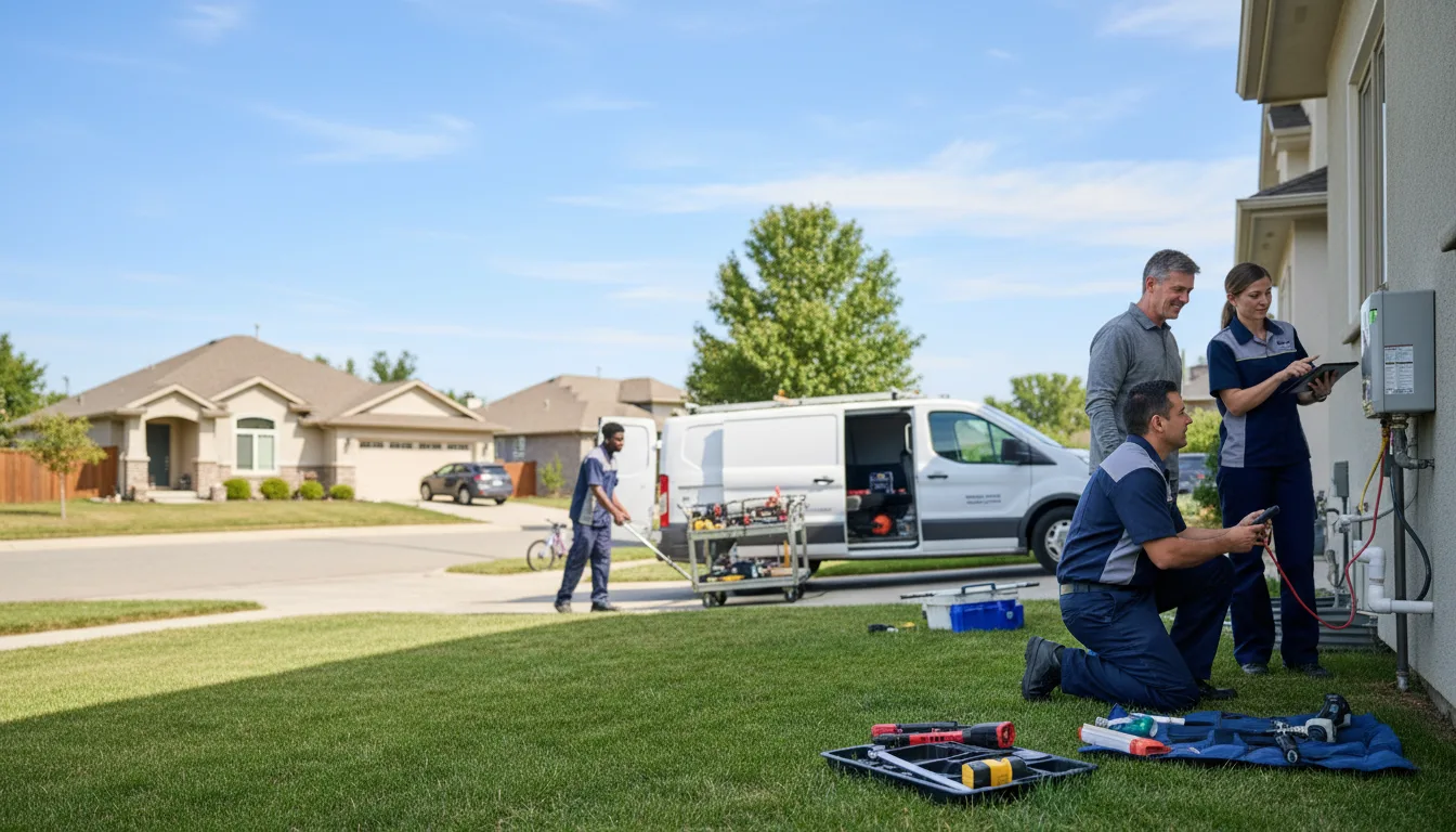 Tankless water heater service in Hassell, NC